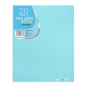 Teczka A4 Clear Book Pastel - niebieska (81834CP)