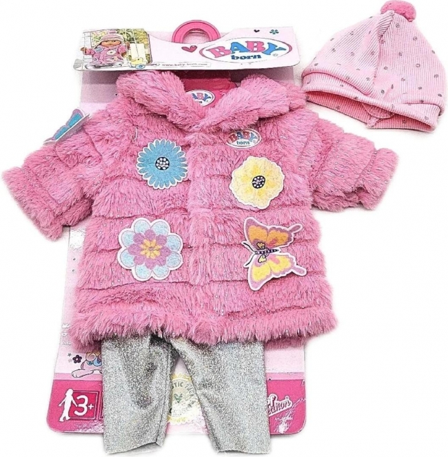 Baby born - Pink Coat Set 43cm