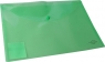 Teczka kopertowa A4 zielona transparentna