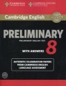 Cambridge English Preliminary 8 Student's Book with Answers and Audio 2CD