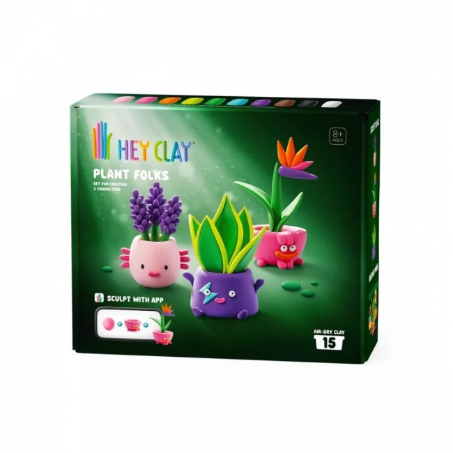 <img src='https://webimage.pl/pics/834/5/d4897105245834.jpg' style='height:440px' /> Hey Clay - Zielona ekipa + akcesoria