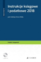 Instrukcje księgowe i podatkowe 2018 + płyta CD