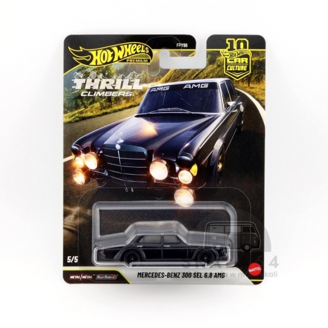 Hot Wheels Kultowe auta Mercedes-Benz