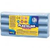Plastelina Astra, 500 g - niebieska jasna (303117008)