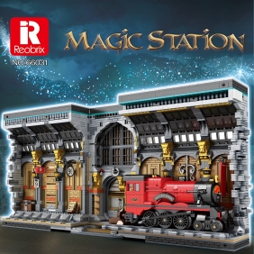 Reobrix, Klocki Magic Railway Station - Street View Book, 3060 el.