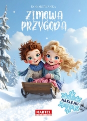 Zimowa przygoda z naklejkami - Klaudia Jędrysiak