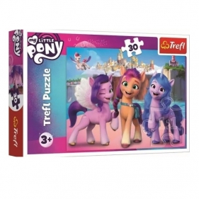 Trefl, Puzzle 30: Zabłyśnij jak Kucyki Pony (18283)