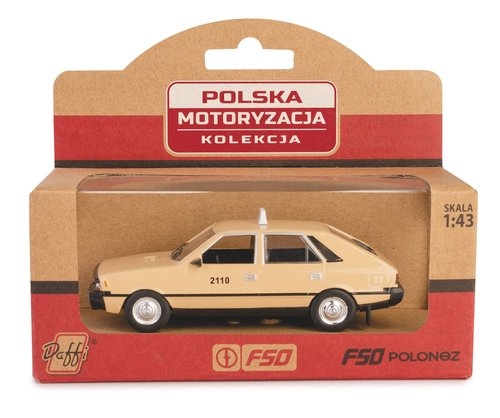 PRL FSO POLONEZ TAXI- Beżowy