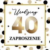 Zaproszenie Urodziny (10szt)