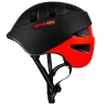 Kask rowerowy Cherub S/48-52cm czarno-czerwony