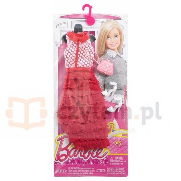 BARBIE Sukienka z dodatkami (CFX92/DHC59)