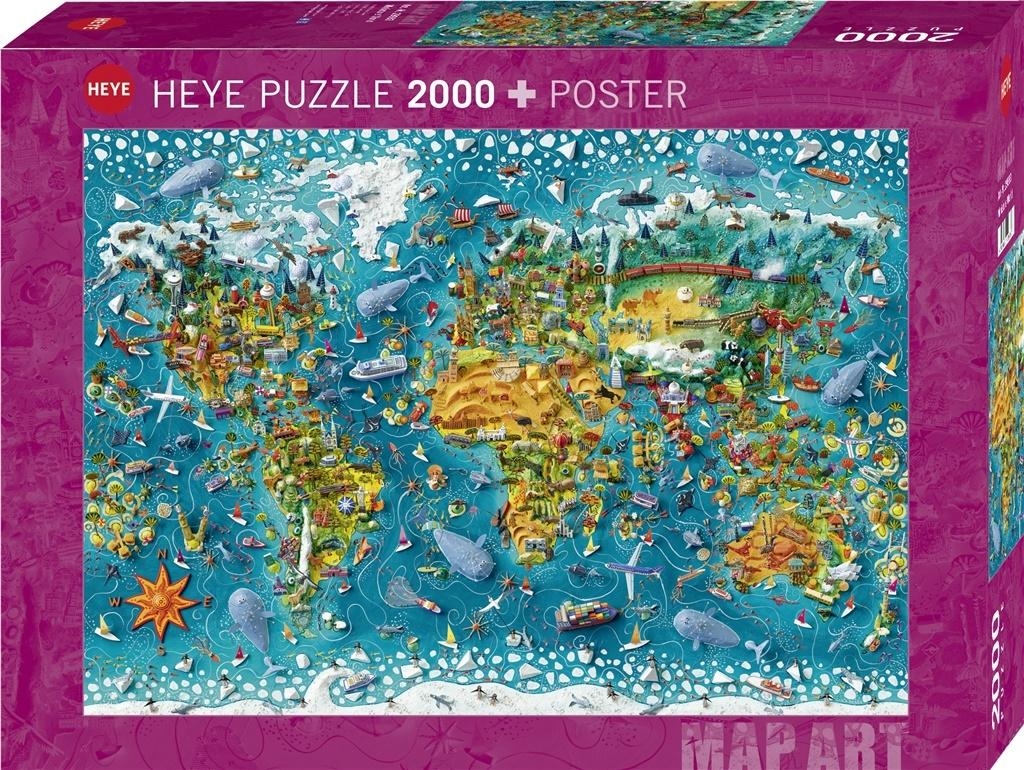 Heye Puzzle 2000: Nasz Świat