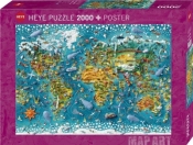 Puzzle 2000 Nasz Świat (Puzzle+plakat)