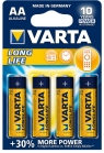 4x Baterie alkaliczne VARTA Longlife LR6/ AA