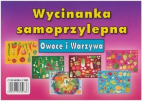 Wycinanka samoprzylepna A4 - Owoce i warzywa