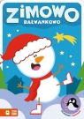  Zimowo bałwankowo Kolorowanki z naklejkami