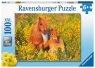 Ravensburger, Puzzle XXL 100: Kucyki (13283)Wiek: 6+