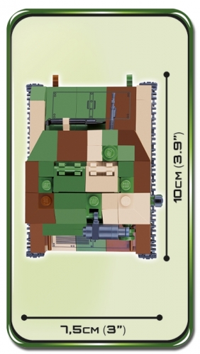 Cobi: Mała Armia WWII. TKS Tankietka - polski lekki czołg rozpoznawczy (2383)