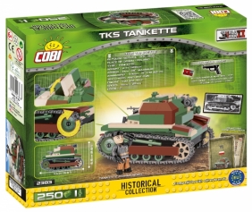 Cobi: Mała Armia WWII. TKS Tankietka - polski lekki czołg rozpoznawczy (2383)