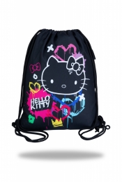 Coolpack, Worek na buty Beta Hello Kitty - Black Neon (F054034)