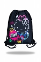 Coolpack, Worek na buty Beta Hello Kitty - Black Neon (F054034)