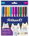 Długopis Hang Stick 0,7mm 10kol. PELIKAN