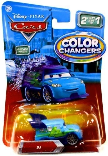 CARS Samochodzik zmieniający kolor DJ
