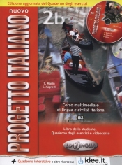 Nuovo progetto italiano 2B Libro dello studente + CD + DVD - Magnelli Sandro, Marin Telis