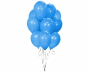 Balon gumowy Godan metalik jasny niebieski 10 szt. niebieski jasny 300 mm 12cal (CB-1MJN)