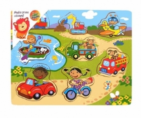 Puzzle drewniane układanka Wakacje (1537836)