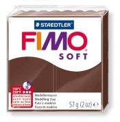 Masa termoutwardzalna Fimo soft czekoladowy (8020-75)