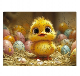 Alexander, Puzzle drewniane 50: Wielkanocny kurczaczek - Easter Chick (5083)