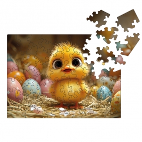 Alexander, Puzzle drewniane 50: Wielkanocny kurczaczek - Easter Chick (5083)