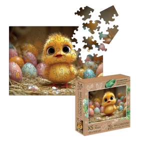 Alexander, Puzzle drewniane 50: Wielkanocny kurczaczek - Easter Chick (5083)