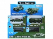 Auto wojskowe metalowe