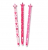 Długopis wymazywalny Happy Color Uszaki 0.5mm niebieski - Pink Unicorn, 1 szt