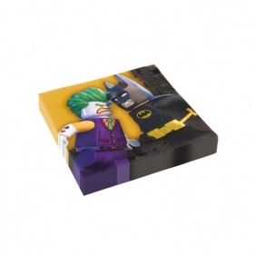 Serwetki 33 x 33 cm Lego Batman, 20 sztuk (9901825)