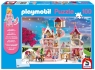Puzzle 100 Playmobil Zamek księżniczki + figurka