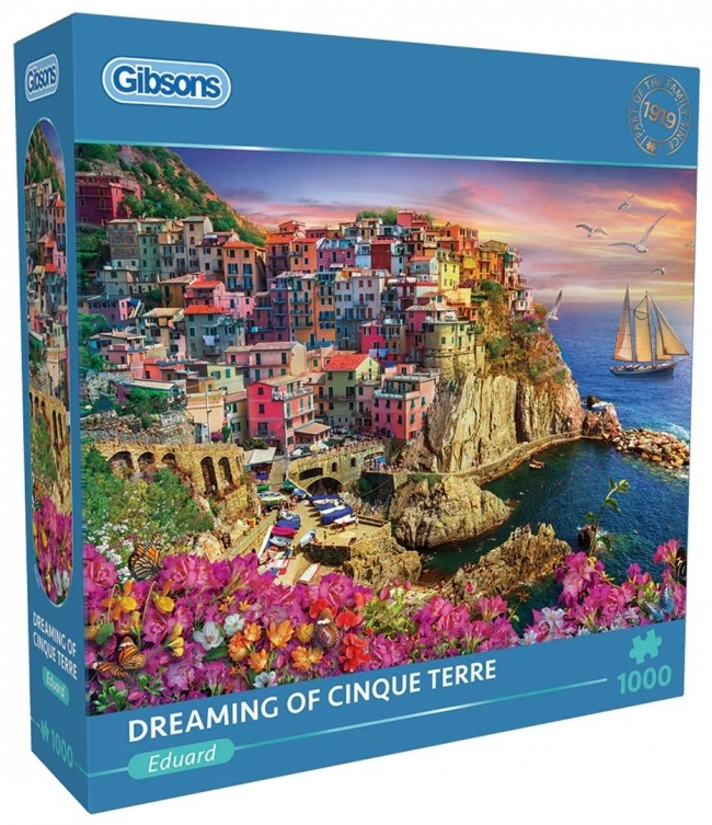 <img src='https://webimage.pl/pics/837/3/d5012269063837.jpg' style='height:440px' /> Puzzle 1000 Cinque Terre, Włochy