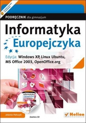 Informatyka Europejczyka. Podręcznik z płytą CD - Pańczyk Jolanta