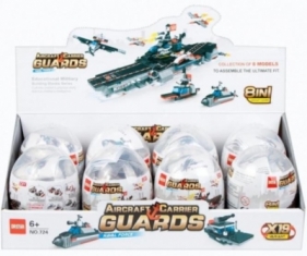 Klocki konstrukcyjne 8w1 statek