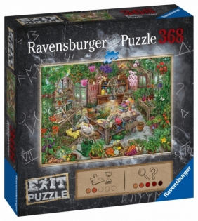 Ravensburger, Puzzle Exit 368: W szklarni (164837)