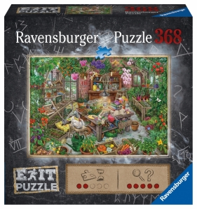 Ravensburger, Puzzle Exit 368: W szklarni (164837)