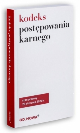 Kodeks postępowania karnego 01/2020 - Kaszok Agnieszka