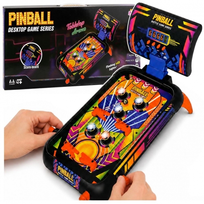<img src='https://webimage.pl/pics/837/7/d5907990207837.jpg' style='height:440px' /> Pinball stołowy flipper z licznikiem punktów