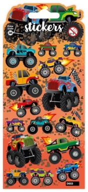 Naklejki - Monster Trucks