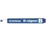 Marker suchościeralny Donau D-SIGNER niebieski (7372001-10PL)