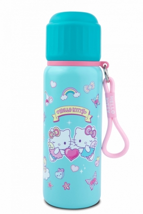 Coolpack, Bidon metalowy/termos Hello Kitty Pink 1 - Light Blue (10838PTR)