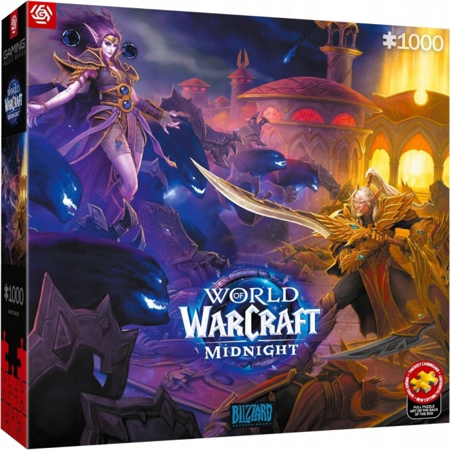 <img src='https://webimage.pl/pics/838/0/d5908305250838.jpg' style='height:440px' /> Puzzle 1000 World of Warcraft Midnight Against...
