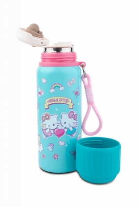Coolpack, Bidon metalowy/termos Hello Kitty Pink 1 - Light Blue (10838PTR)